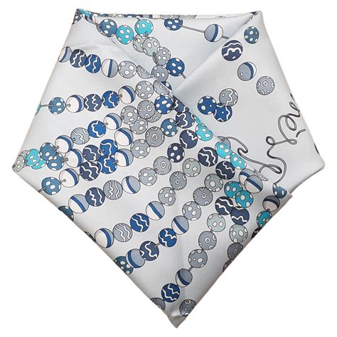 carre hermes dancing pearls|Hermès Silk Scarf Carré Dancing Pearls Virgine Jamin Blue 90 .